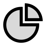 Pie Chart SVG Icon
